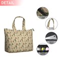 thumbnail image 2 of Beige Bigfoot and Forest Pattern Travel Tote Bags for Women Carry On,Large Weekender Bags for Women Travel,Multi Functional Duffle Bag for Work,Shopping,Sports, 2 of 5