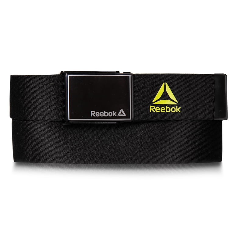 Reebok Men's Web Buckle Belt with Bottle Opener, Black photo 1