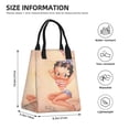 thumbnail image 2 of Betty Boop Lunch Bag For Women Men Cartoon Lunch Box Large Capacity Tote Bag For Travel Picnic Work, 2 of 3