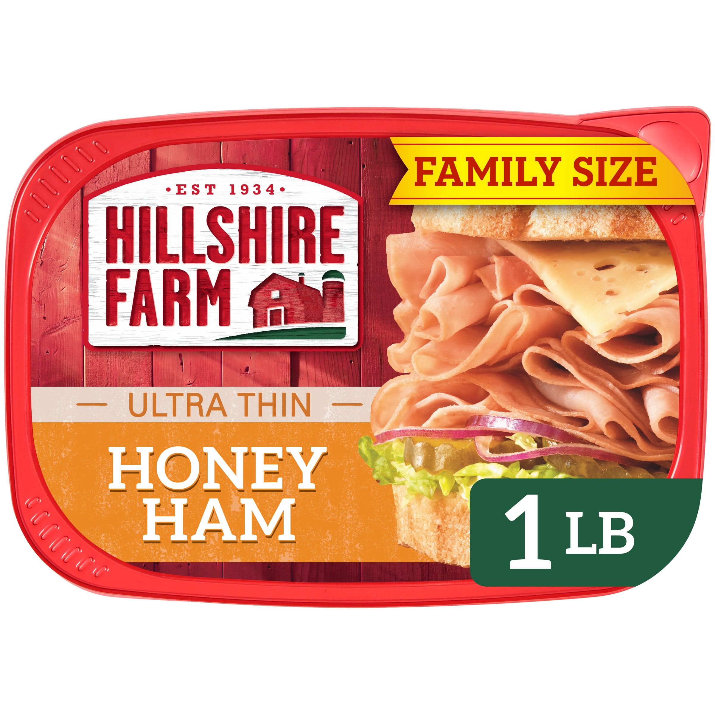 Hillshire Farm Honey Ham Lunch Meat, 1 lb
