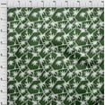 thumbnail image 4 of oneOone Cotton Poplin Forest Green Fabric Tropical Leaf Sewing Fabric By The Yard Printed Diy Clothing Sewing Supplies 42 Inch Wide, 4 of 4