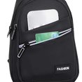 thumbnail image 5 of Crossbody Bag Sling Backpack Lightweight Water-Resistant,Headphone Hole Adjustable Strap,for Men Women,for Daily Use Travel Outdoor, 5 of 5