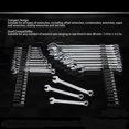 thumbnail image 3 of Magnetic Wrench Rack Holder for 20 Wrenches Multifunctional Wrench Organizer 1/4 Inch to 1-1/2 Inch 6mm to 38mm with Identification Tag for Workshop Factory, 3 of 7