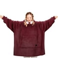 thumbnail image 3 of Solaris Oversize Sherpa, Crew Neck, Christmas Sweatshirt Hoodie (Women's, Men's), 3 of 6