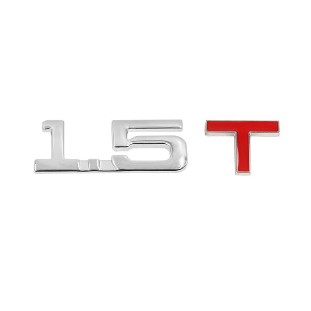 Adhesivo De Emblema Distintivo Decorativo De Coche Universal 3D De Metal En Forma De 1.5T