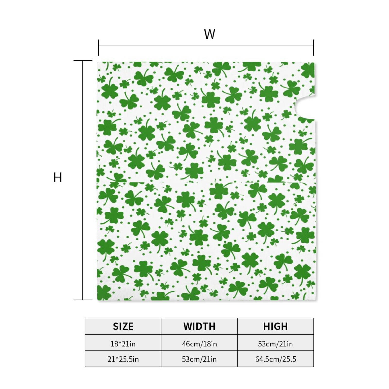Xecao St Patrick's Day4 for Mailbox Cover with Magnetic Strips, Waterproof and Sunscreen, Adds a Decorative Touch to Your Garden Yard.