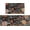 Pumpkin Spice Coffee, variant on Fall Thanksgiving Pumpkin Kitchen Rugs Set of 2,Pumpkin Spice Coffee Farmhouse Floor Mats and Rugs Non Skid Washable for Autumn Kitchen Home Decor (17"x47" 17"x30")
