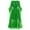 02-Green, variant on Women'S Halloween Costumes,Women's Gothic Punk Dress Cold Shoulder Butterfly Sleeve Halloween Cos Party Dress Gothic Dress for Women,Black,L