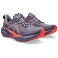 thumbnail image 1 of ASICS Men's Novablast 5 Running Shoes, Greyish Purple/Coral Reef, 1 of 4