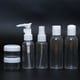 thumbnail image 5 of BRIGHTFUFU 6pcs botellas de viaje portátiles Set recipiente de botella de Spary recargable para la loción de baño de champú (color de la cubierta al azar, botella transparente), 5 of 7