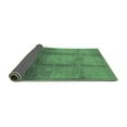 thumbnail image 2 of Ahgly Company Indoor Rectangle Oriental Green Industrial Area Rugs, 2' x 5', 2 of 4