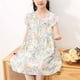 thumbnail image 4 of Odeerbi Niñas Verano Floral Vestidos Ruffle Sleeve Algodón Vestido Niños Impresión Gráfica Sin Mangas Vestido, 4 of 6