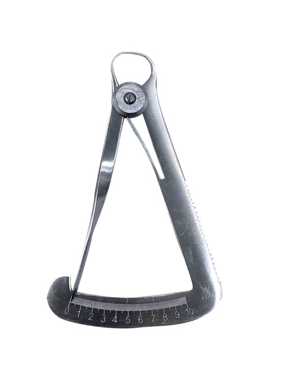 Stainless Steel mm Gauge 0-10mm Pocket Sized for Measuring Stones and Other Small Items for Jewellery Manufacturers, Stone Sorters, Showroom, Workshops, Goldsmiths, Jewellers