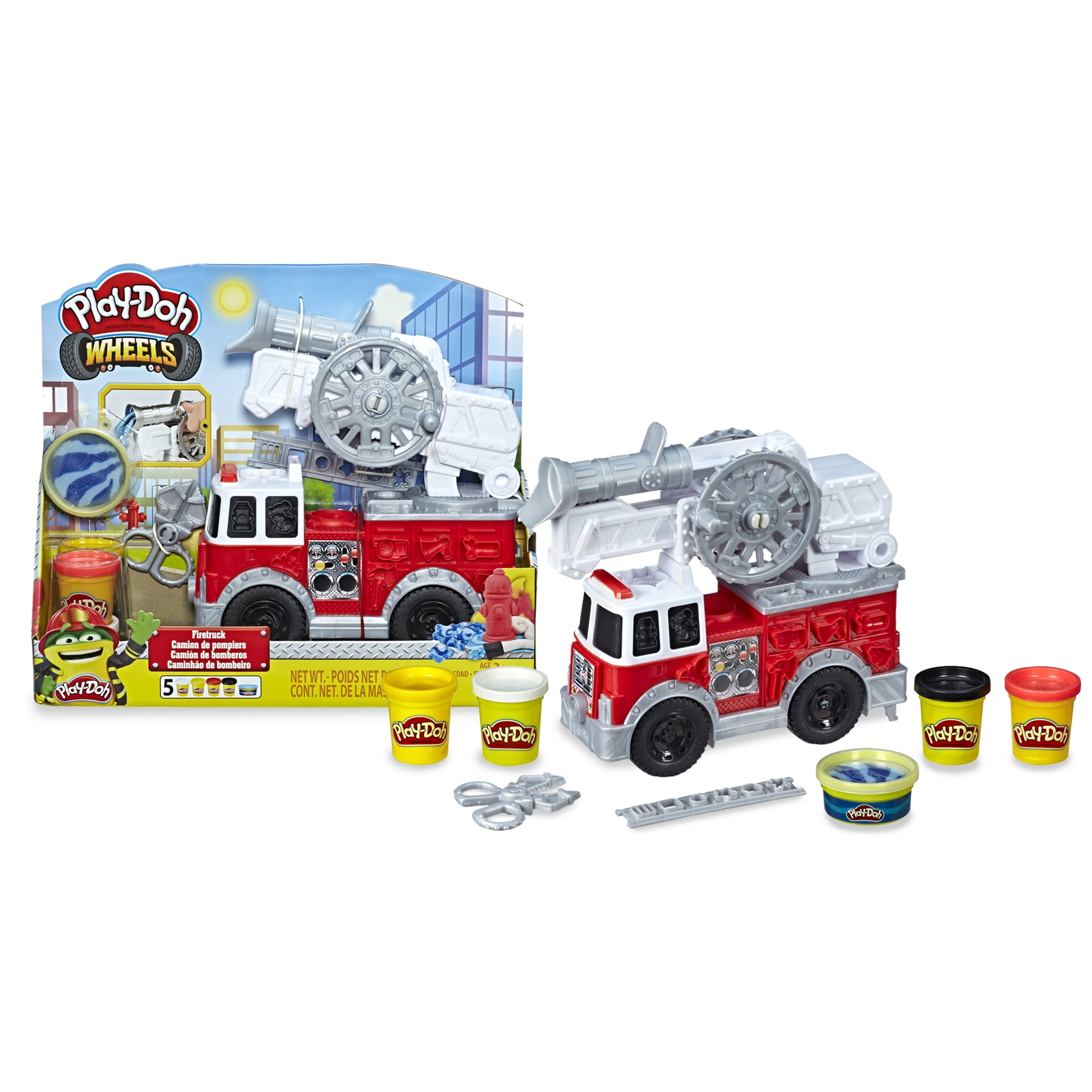 Play-Doh Wheels Firetruck Toy 