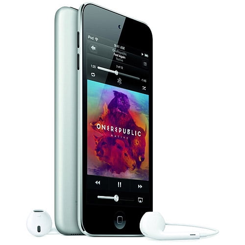 Apple Ipod Touch 5th Generation 16gb Silver Me643ll A Walmart Com Walmart Com