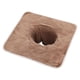 thumbnail image 2 of Toalla para mesa de masaje, cojín para la cabecera de la cama, toalla cómoda para acostarse, almohada facial, Marrón, 2 of 9