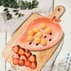 thumbnail image 1 of Herramientas de cocina HWRETIE,cesta decorativa de drenaje de frutas de doble capa,bandeja de mesa de comedor para el hogar para lavar y servir frutas y bocadillos, 1 of 4