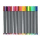 thumbnail image 5 of Hook line pen signature pen 6-24 color PVC bag set very fine 0.4 needle tube metal nylon pen tip ink pen 套装【买十送一】\t24 color suit [buy ten get one free], 5 of 5