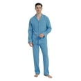 thumbnail image 2 of GLOBAL Mens Cotton Knit Sleepwear Matching Pajamas Set for Couple Loungewear,Sizes S to XXL, 2 of 6