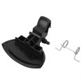 thumbnail image 2 of Manija de la tapa de la guantera con resorte de repuesto, color negro, apto para Citroen C4 2004-2010, 2 of 5