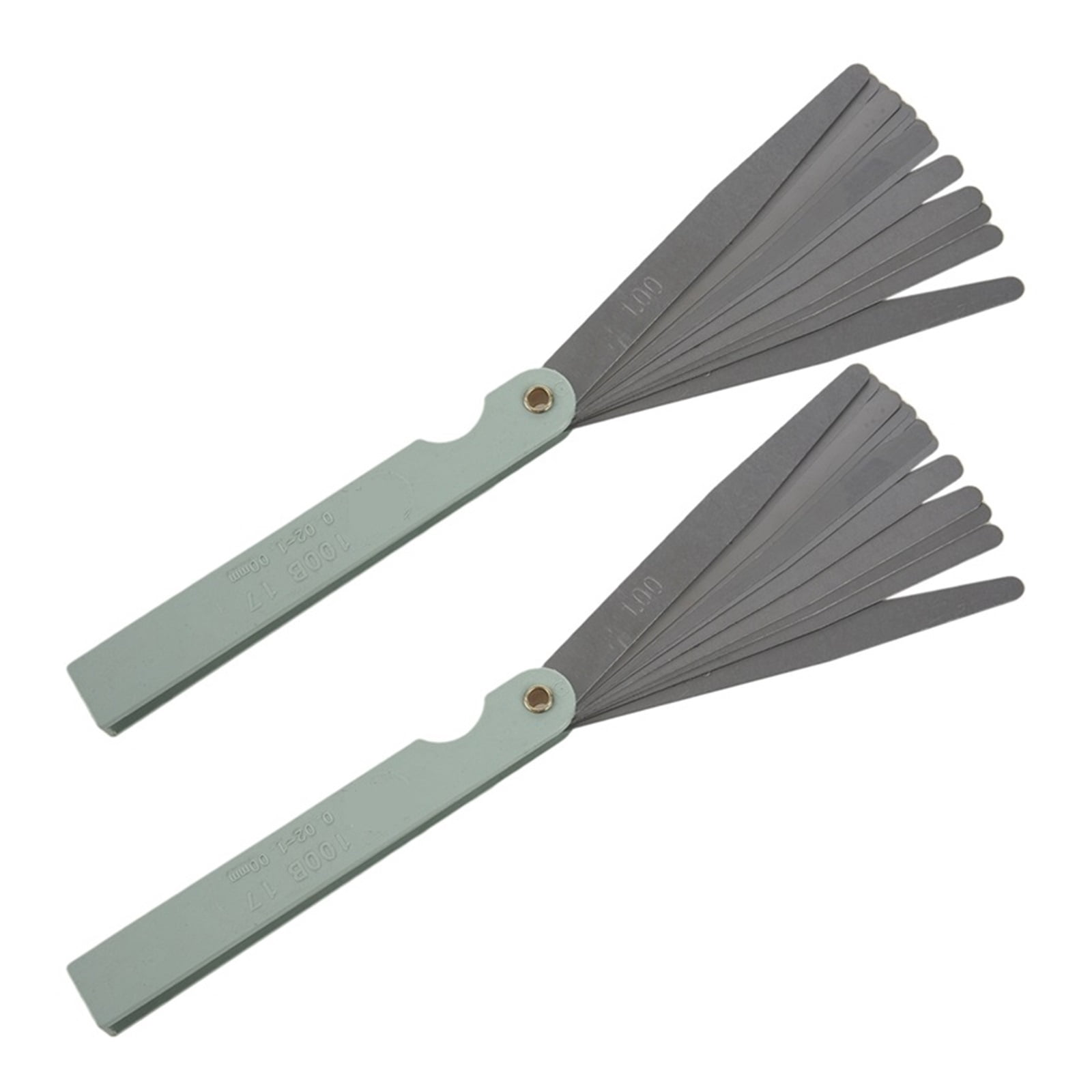 0.02 To 1Mm 17 Blade Thickness Gap Metric Filler Feeler Gauge Measure Tool ,Easy to Use