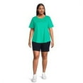 thumbnail image 4 of JMS Just My Size by Hanes Women's Plus Size 2 Pocket Pull-On Shorts, 4 of 6
