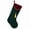 Green, variant on Christmas Stockings 2pcs Red and Green Velvet Xmas Stocking with Tassel Tree Gifts Bags Hanging Socks for Holiday Party Decoration