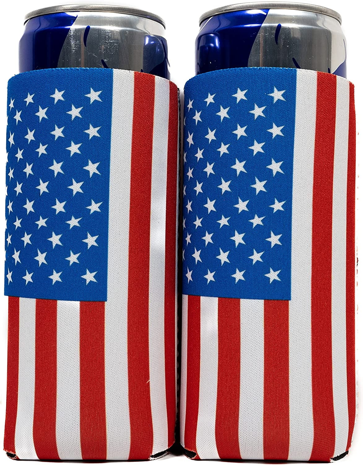 QualityPerfection Can Cooler Sleeves Slim Neoprene 12oz Can Holder Set