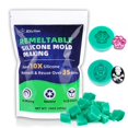 thumbnail image 1 of Kit para hacer moldes de silicona JDiction 454 g reutilizable 35 veces, 1 of 8