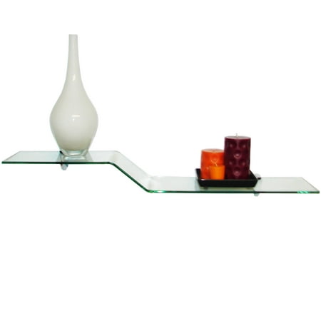Bent Glass Shelf Gravity Series, 1/4