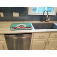 thumbnail image 3 of Silver Gray Poodle Merry Christmas Dish Drying Mat, 3 of 7