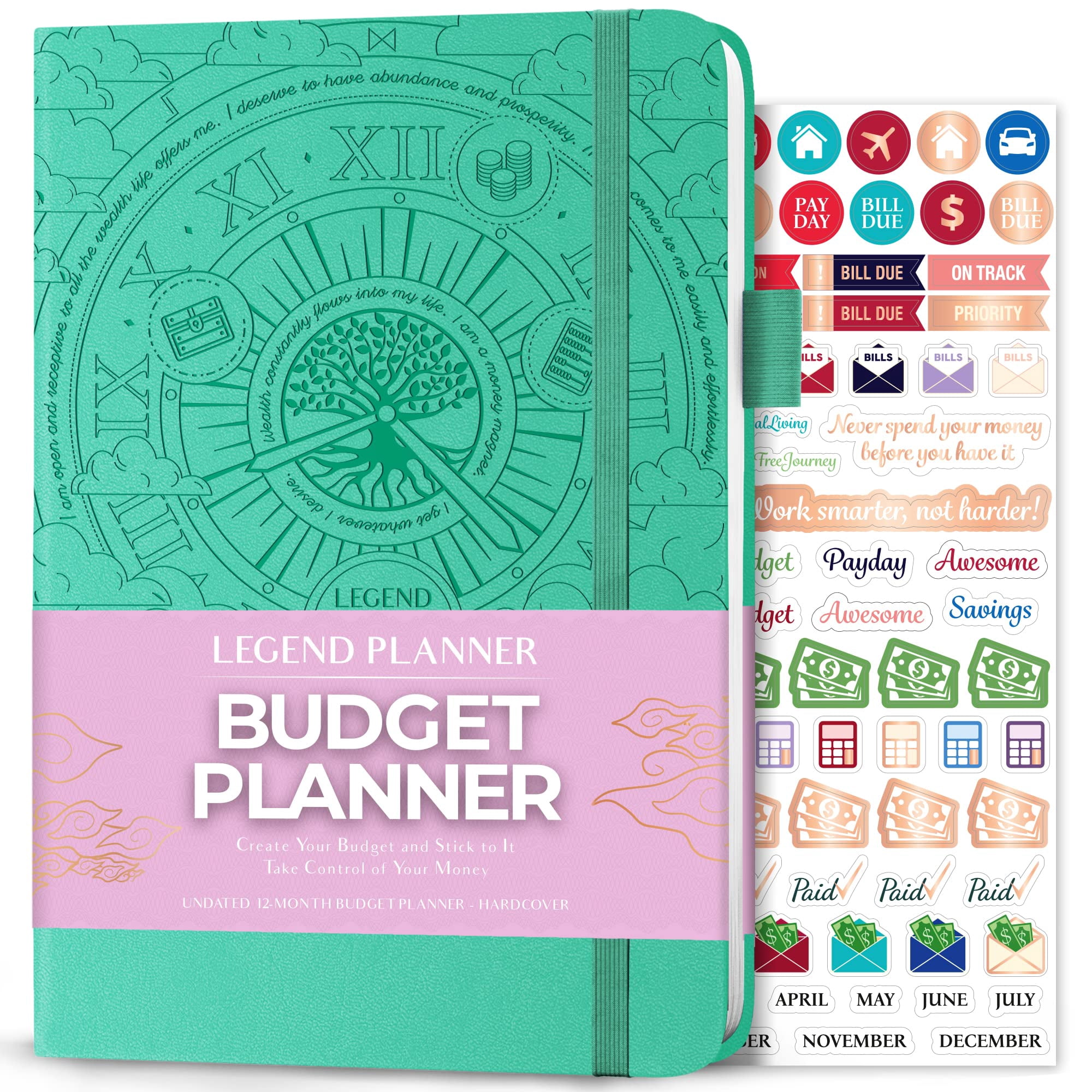 Legend Budget Planner – Financial Organizer Book. Money Account ...
