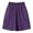 Purple, variant on Children Relaxed‑Fit Multi‑Color Cargo Shorts, Water‑Resistant Cool‑Skin Large Side Pockets Summer Outdoor Daily‑Wear Pants