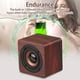 thumbnail image 4 of Pisexur Electrónica para Hombres Estantería Portátil de Madera Bluetooth Mini Altavoz Subwoofer Tarjeta Estéreo, Batería de Litio Incorporada Electrónica para Niños, Organizador de Electrónica, 4 of 6
