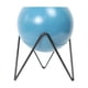 thumbnail image 1 of Macetas decorativas de metal con soporte y orificios de drenaje. Soporte elevado de hierro para macetas, ideal para sala de estar, oficina, jardín o balcón. Para uso interior y exterior., 1 of 6