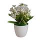 thumbnail image 1 of Decoración floral plástica del escritorio de la casa de la flor de la simulación del paño de las flores artificiales en maceta, azul Inevent HA7819-03B, 1 of 6