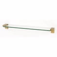 thumbnail image 3 of Alno Luna 18" Glass Shelf with Brackets - Bronze, 3 of 6