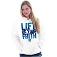 thumbnail image 4 of Faith Blessed Holy Spirit Jesus Unisex Plus Fleece Graphic Hoodie Brisco Brands 5X, 4 of 5