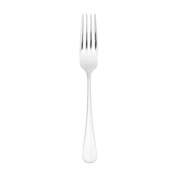Flatware Baguette 7.25" Silver Stainless Steel Dessert Fork 18/10 (Set of 12)