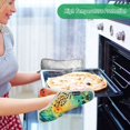 thumbnail image 2 of Yayeee Pot Holders Kitchen Heat Resistant with Pocket 7"x9.8" Cotton Oven Cooking Hot Pads, Colorful Plants, 2 of 7
