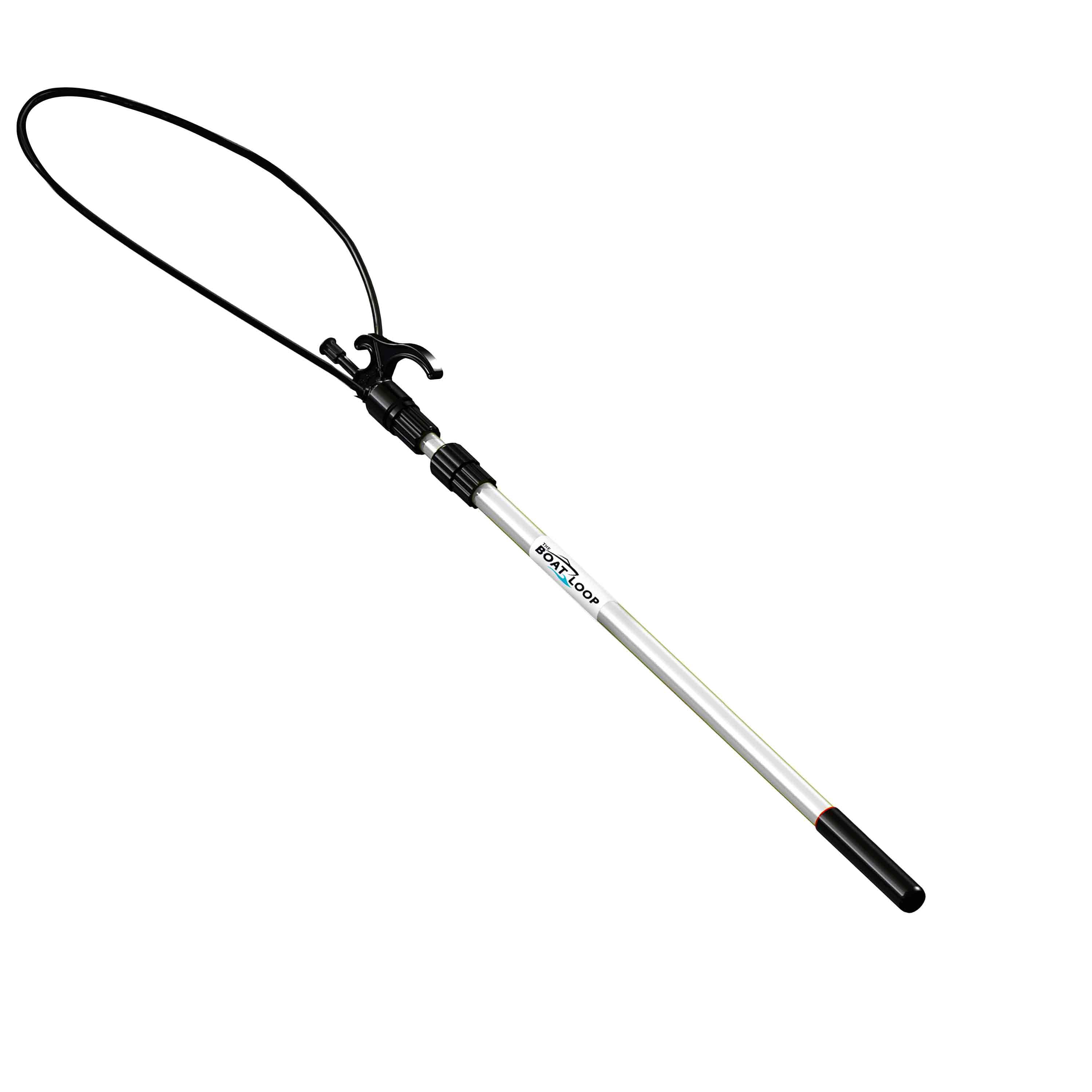 The Boat Loop Medium Extendable (3 to 6 feet) Fiberglass Pole for Easy Docking, Model WMT3