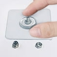 thumbnail image 3 of Cheers US 10Pcs Adhesive Wall Mount Screw Hooks , No-Trace Sticker Screw Hanging Nails for Bathroom Kitchen Shower Room, 3 of 7