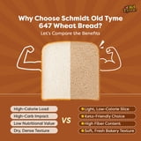Schmidt Old Tyme 647 Wheat Bread: Keto-Friendly 40 Calorie, 18oz Loaf ...