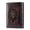 Distressed Brown, variant on Genuine Leather Wallets for Men, Mens Vintage Trifold RFID Blocking Short wallets, 8 Card Slots with ID Window, Black