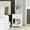 White, variant on Wright 17" Wide White Solid Wood 1-Drawer Nightstand by East at Main, Farmhouse End Table with Storage