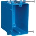 thumbnail image 2 of CARLON 1-Gang Blue Plastic New Work Standard Switch/Outlet Wall Electrical Box 1 Pack, 2 of 2
