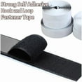 thumbnail image 2 of 1/3/5/10M Nylon Magic Sticker Strong Self-adhesive Hook and Loop Fastener With Adhesive Tape DIY Process Accessories 20-50mm White 1Meters 20mm Wide, 2 of 6