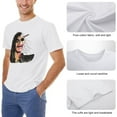 thumbnail image 7 of Graphic Tees Men Funny Tshirts Shirts for Men White Tee Shirt Heavyweight T Shirts for Men Plus Size Graphic Tees, 7 of 7