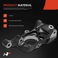 thumbnail image 4 of A-Premium Rear Suspension Steering Knuckle Compatible with Jeep Compass 2017-2022, Renegade 2015-2022 & Fiat 500X 2016-2022, Left Driver Side, 4 of 8