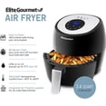 thumbnail image 4 of Elite Gourmet 3.2 Platinum Air Fryer EAF-1200D, 4 of 11